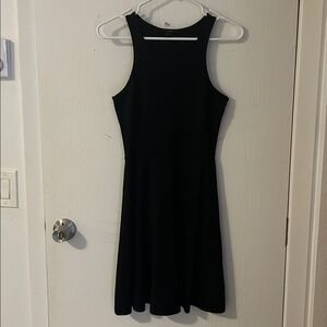 H&M Classic Black Skater Dress